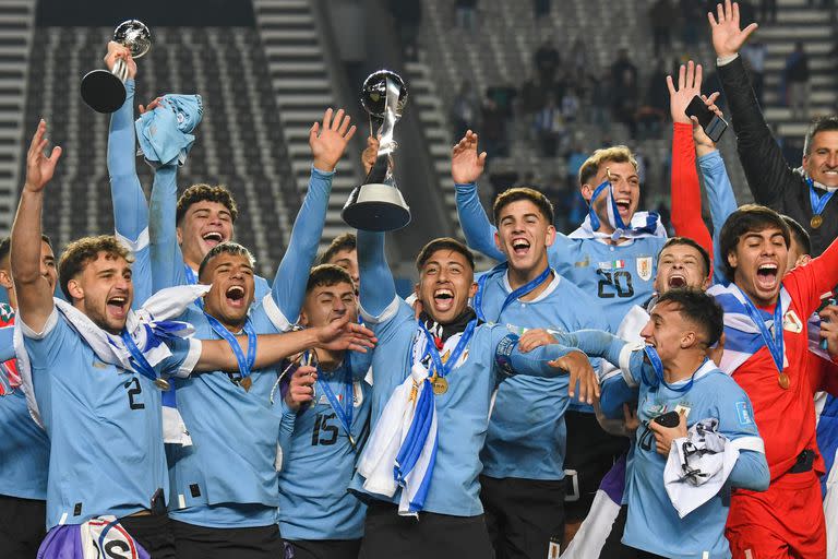 Los campeones del mundo sub 20.