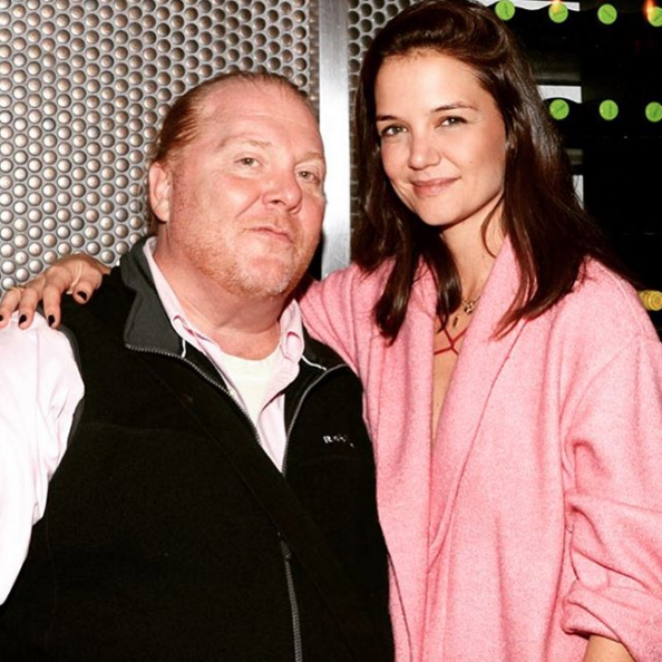 Mario Batali & Katie Holmes