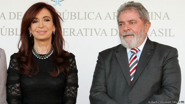 Cristina Kirchner y Lula