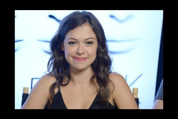 Tatiana Maslany: Lips with an undefined Cupid’s bow