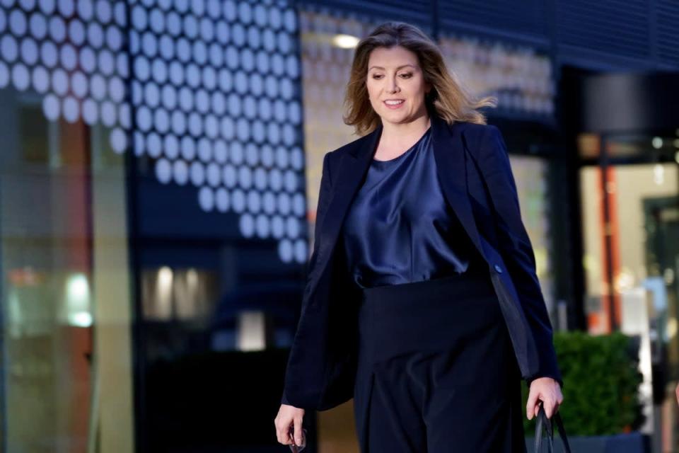 Penny Mordaunt said she was ‘humbled’ by the endorsement (Victoria Jones/PA) (PA Wire)