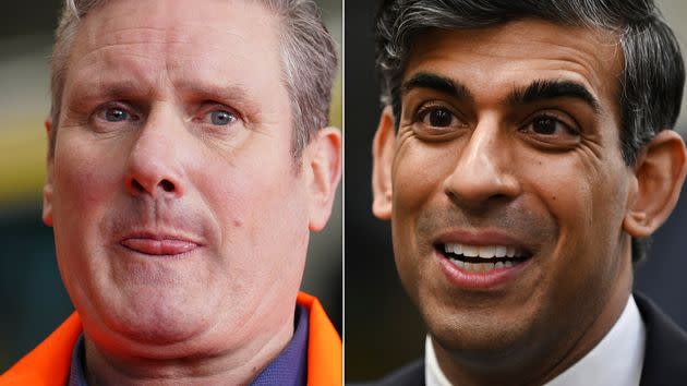 Keir Starmer and Rishi Sunak