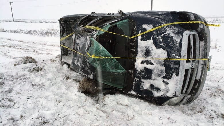 Manitoba's 2 main highways reopen but conditions still treacherous