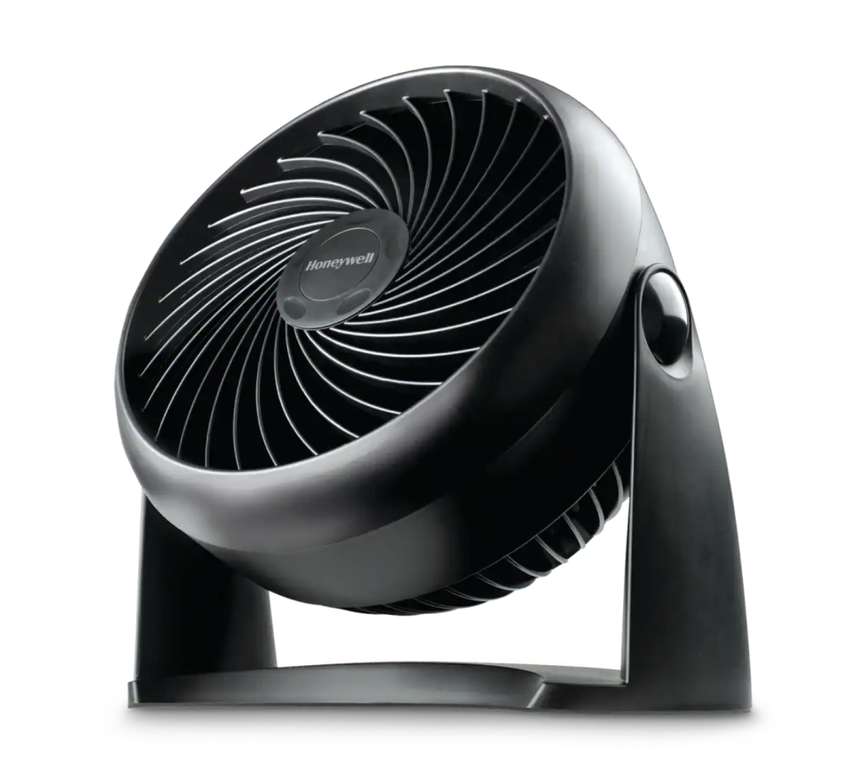 Honeywell TurboForce Tilt-Head Portable Air Circulator Table/Desk Fan (photo via Canadian Tire)