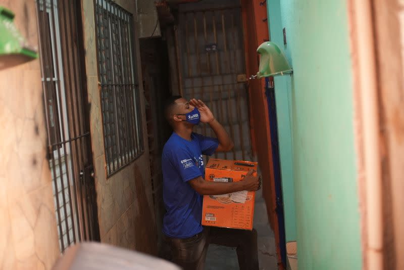 A favela start-up delivers parcels where others fear to tread in Sao Paulo