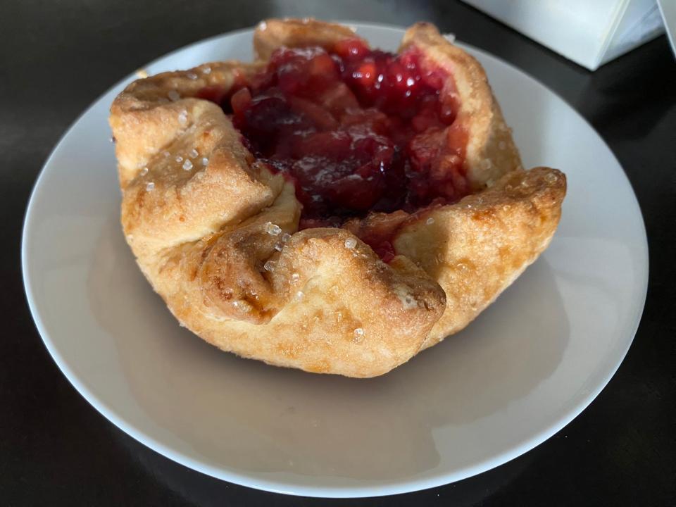 Trader Joe's apple-cranberry tart