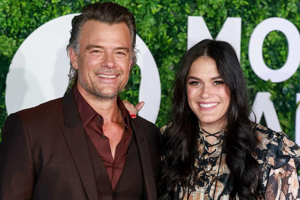 <p>Arnold Jerocki/WireImage</p> Josh Duhamel (left) and Audra Mari in Monte Carlo on June 19, 2024