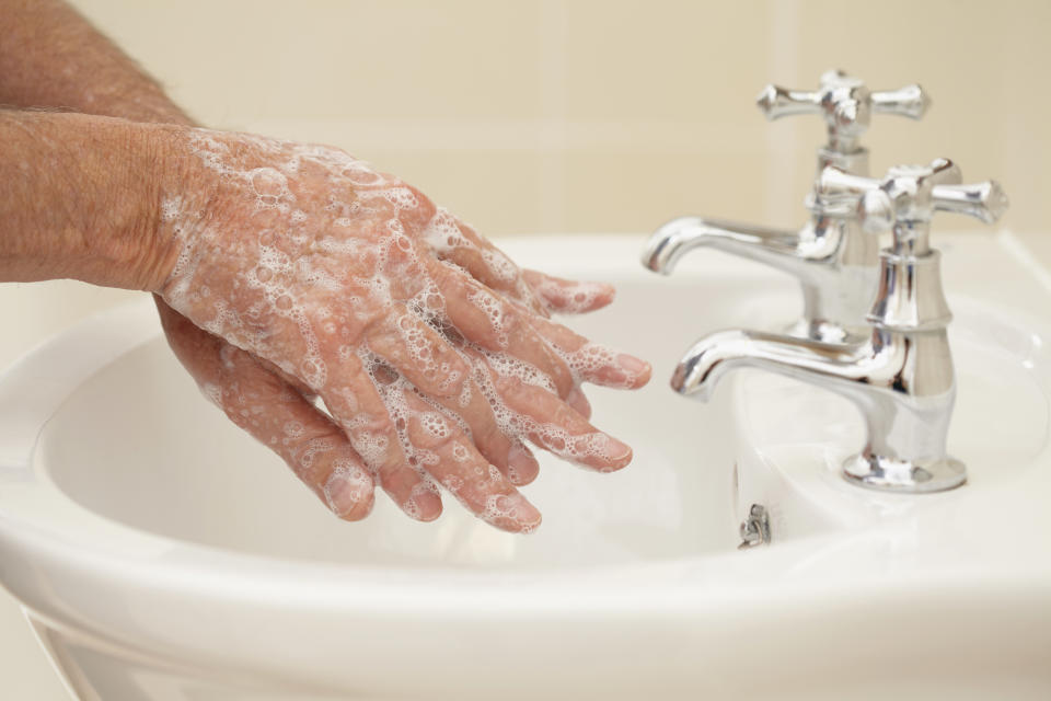 Germs are spread by jet dryers when people don’t wash their hands properly, the study found (Getty Images)