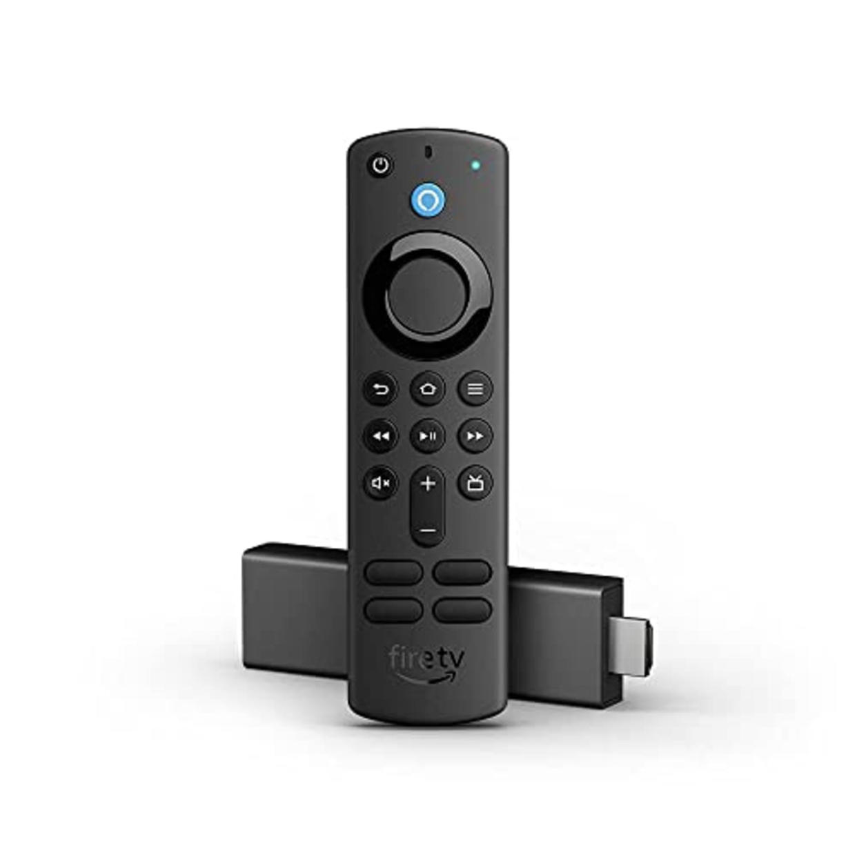 Amazon Fire TV Stick 4K, brilliant 4K streaming quality, TV and smart home controls, free and live TV (AMAZON)