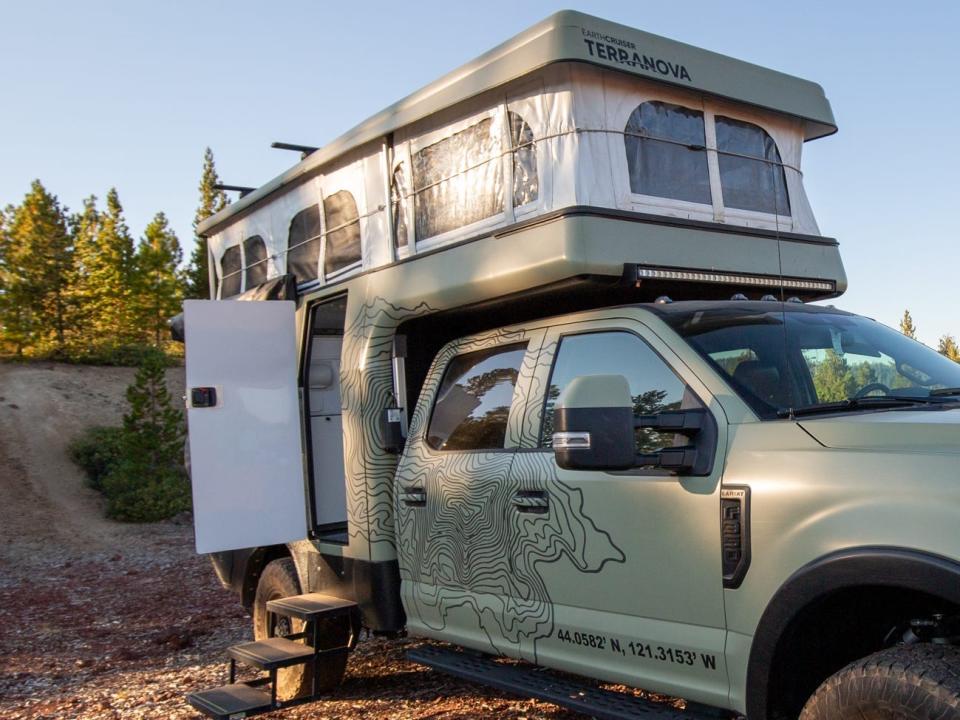 Inside the EarthCruiser Terranova