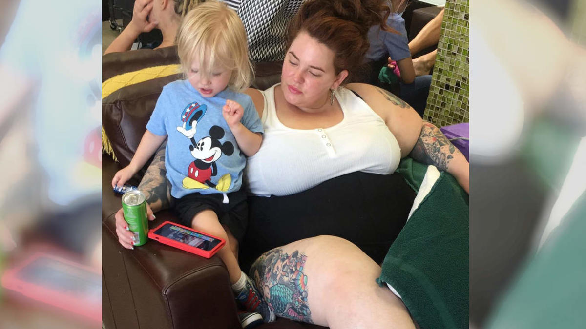 Tess Holliday shares breastfeeding snap as she details motherhood