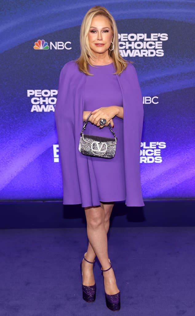 Kathy Hilton, 2022 People's Choice Awards, Red Carpet Fashion 