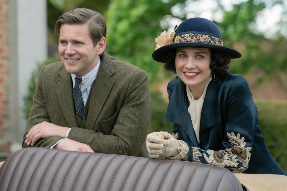 Screen shot from "Downton Abbey: A New Era"