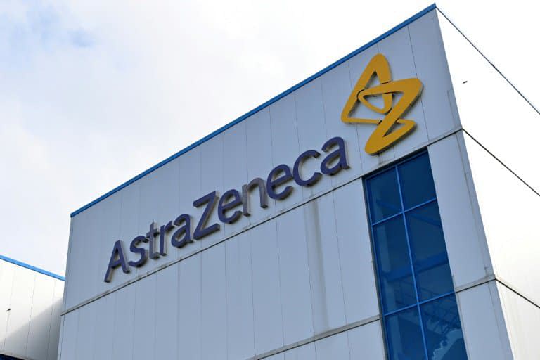 Les bureaux de la société pharmaceutique AstraZeneca PLC à Macclesfield (Royaume-Uni), le 21 juillet 2020 - Paul ELLIS © 2019 AFP
