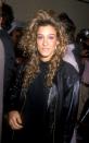 <p>Among other stars, Sarah Jessica Parker rocked this incredibly '80s do, inspiring American women to follow suit by teasing their bangs and perming their locks.</p>