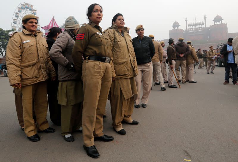 Protest against new citizenship law in Delhi