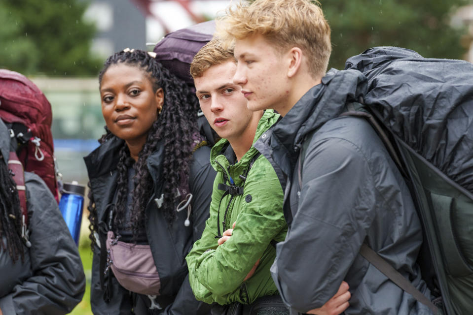 Race Across The World's Alfie and Owen were placed second in the first episode