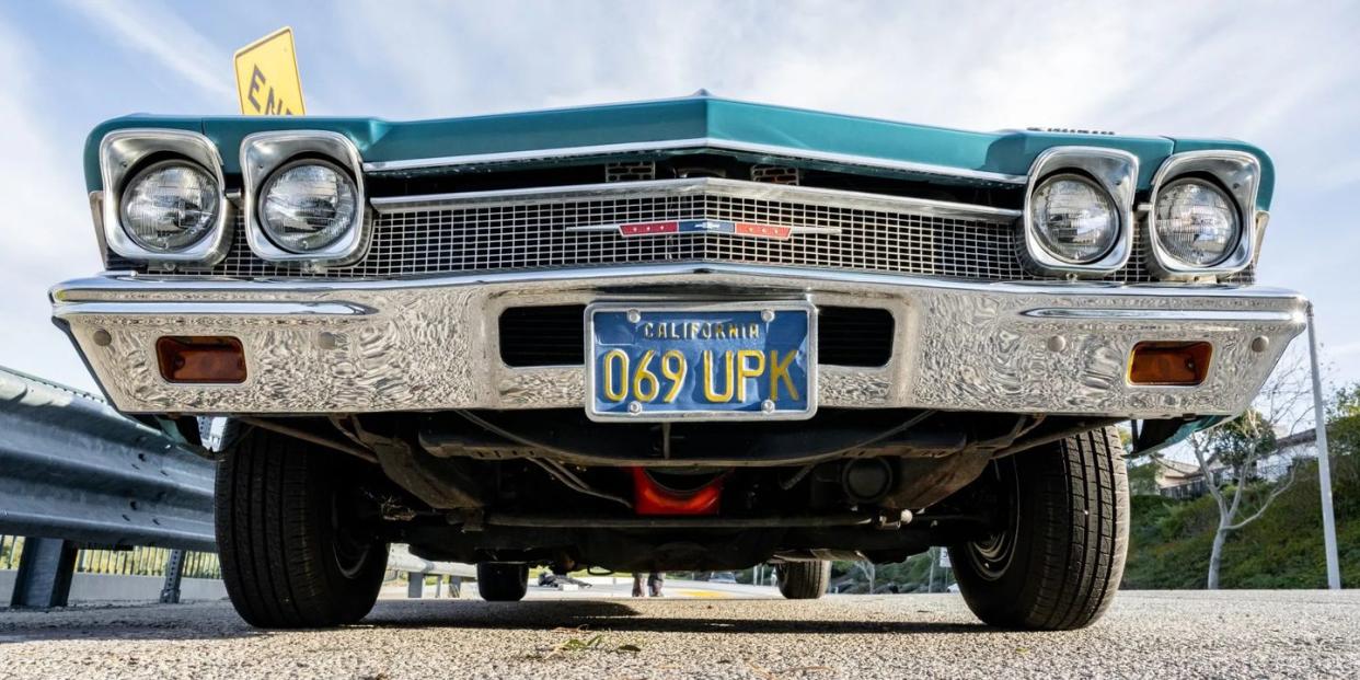 1968 chevrolet malibu front grille