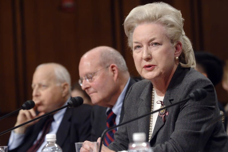 Maryanne Trump Barry was a senior judge on the U.S. Court of Appeals for the Third Circuit until she retired in 2019 File Photo by Kevin Dietsch/UPI