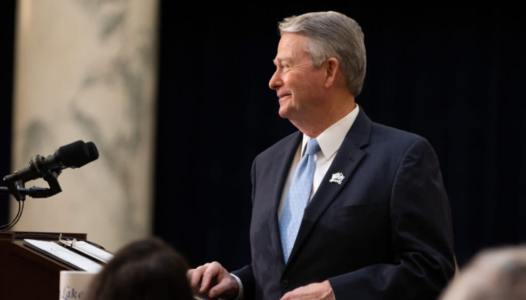 Idaho Gov. Brad Little gives State of the State