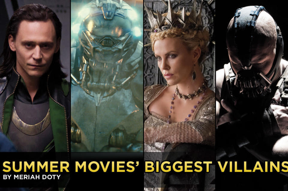 Summer Movies Biggest Villains, Title Card