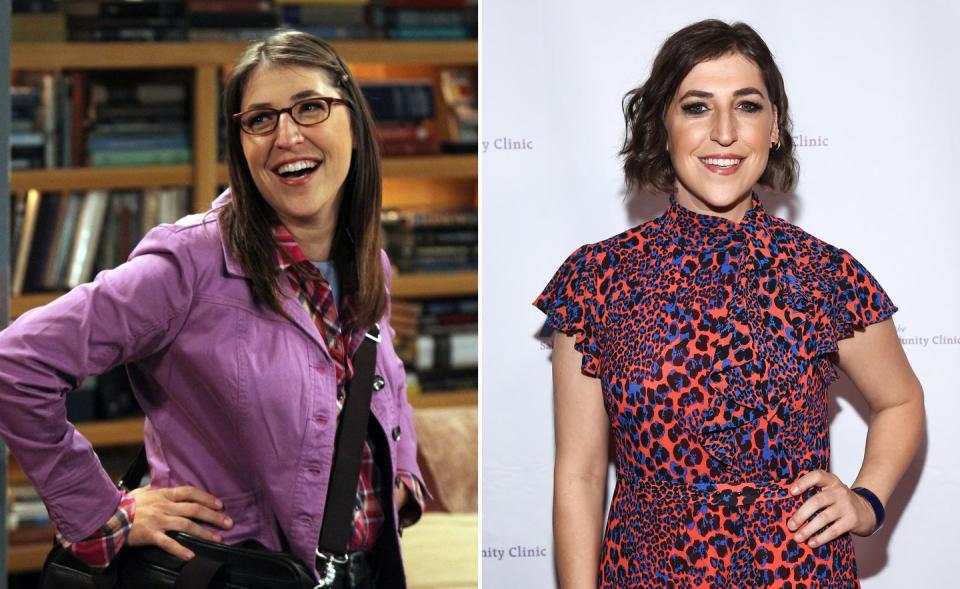 Mayim Bialik,  Big Bang Theory, then and now