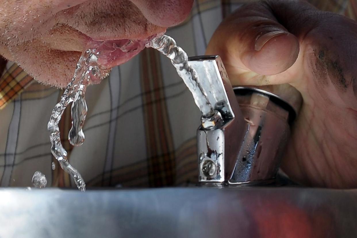 The scheme aims to reduce packaging waste and improve access to tap water: AFP/Getty Images