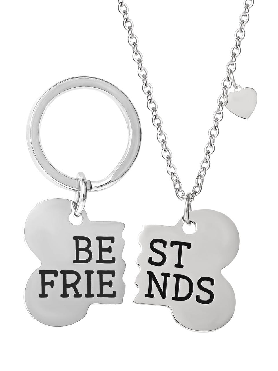 <p><a href="https://go.redirectingat.com?id=74968X1596630&url=https%3A%2F%2Fwww.walmart.com%2Fip%2FConnections-from-Hallmark-Stainless-Steel-Dog-Best-Friends-Bone-Tag-and-Necklace-Set%2F207761193&sref=https%3A%2F%2Fwww.thepioneerwoman.com%2Fholidays-celebrations%2Fgifts%2Fg35821496%2Fbest-mothers-day-gifts-walmart%2F" rel="nofollow noopener" target="_blank" data-ylk="slk:Shop Now;elm:context_link;itc:0;sec:content-canvas" class="link ">Shop Now</a></p><p>Best Friends Bone Tag and Necklace Set</p><p>walmart.com</p><p>$5.08</p><span class="copyright">Walmart</span>