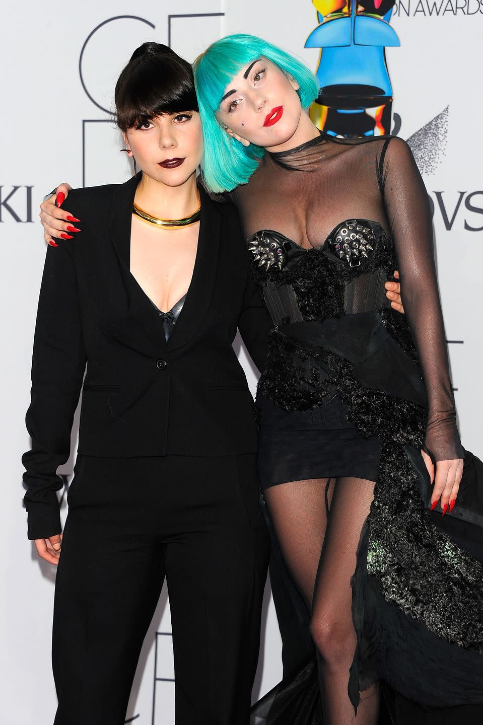 Lady Gaga and Natali Germanotta