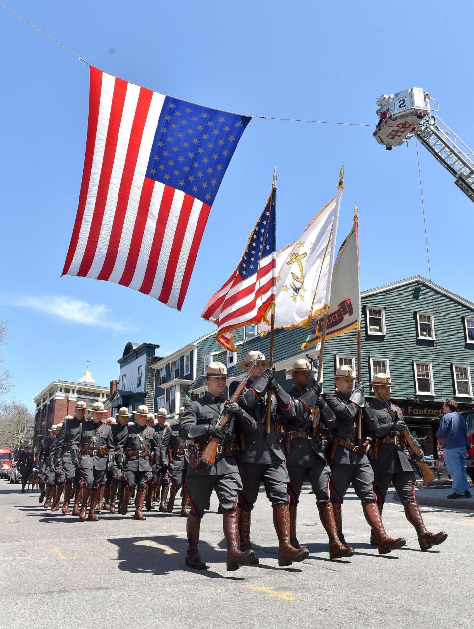 The 2022 Aquidneck Island National Police Parade is scheduled for May 1.