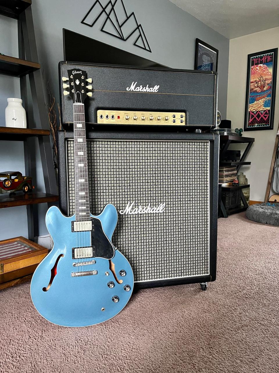 Beaver Valley rocker Terry Engelman's favorite guitar.