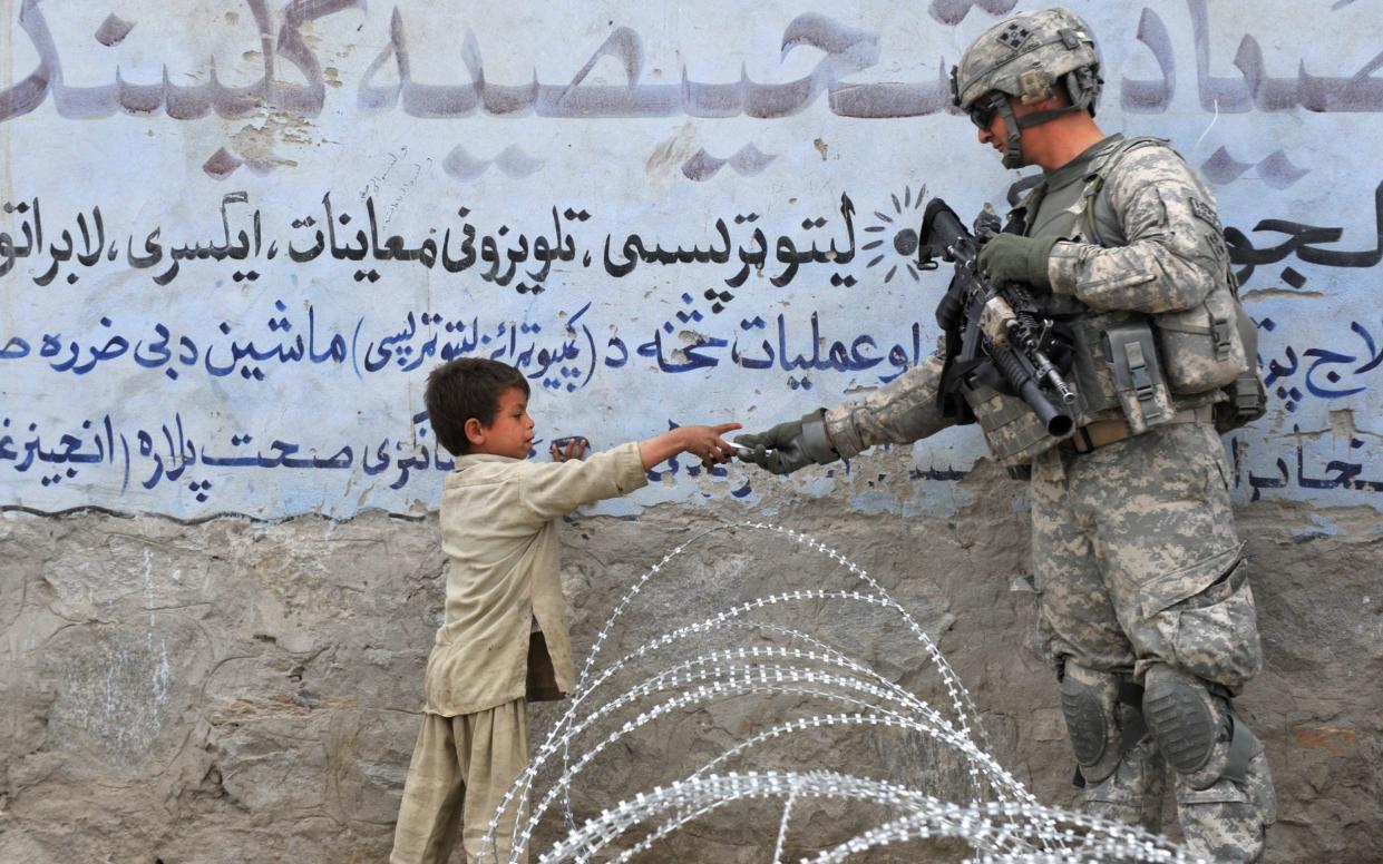 US soldiers are currently withdrawing from Afghanistan after 20 years  - KIM JAE-HWAN /AFP