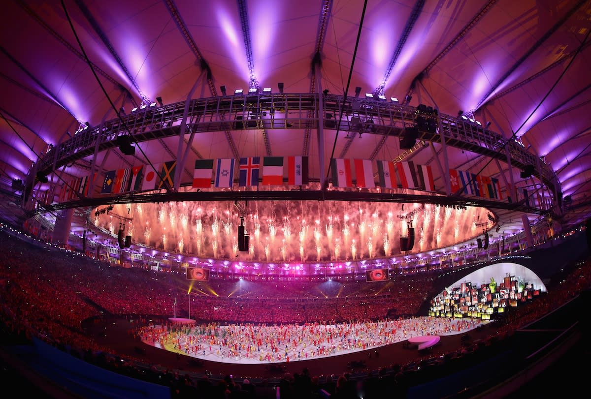 Opening ceremony for the Rio 2016 Olympic Games (Clive Mason/Getty Images)