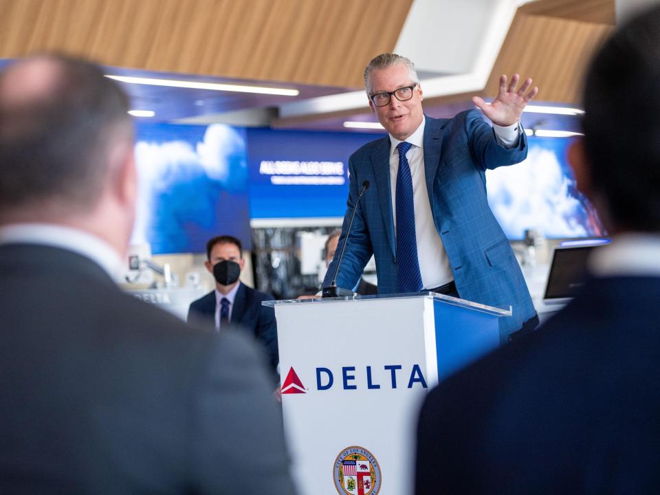 Delta Sky Way project at Los Angeles International Airport.