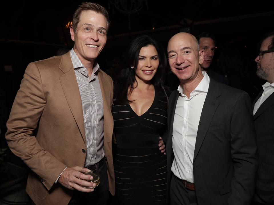 Jeff Bezos Lauren Sanchez Patrick Whitesell