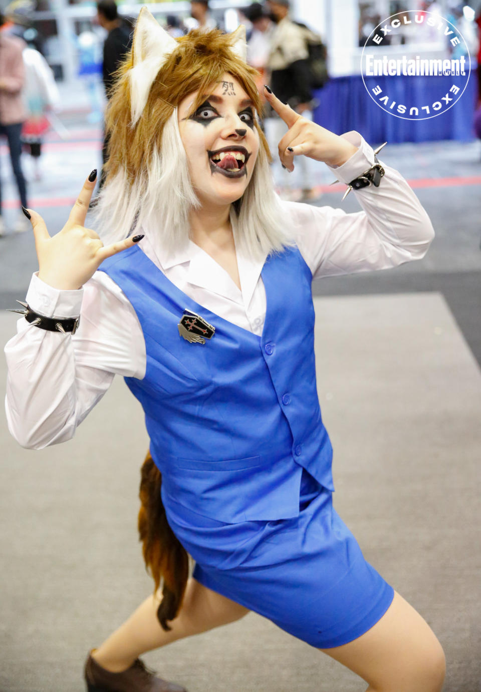 Retsuko from <em>Aggretsuko</em> cosplayer