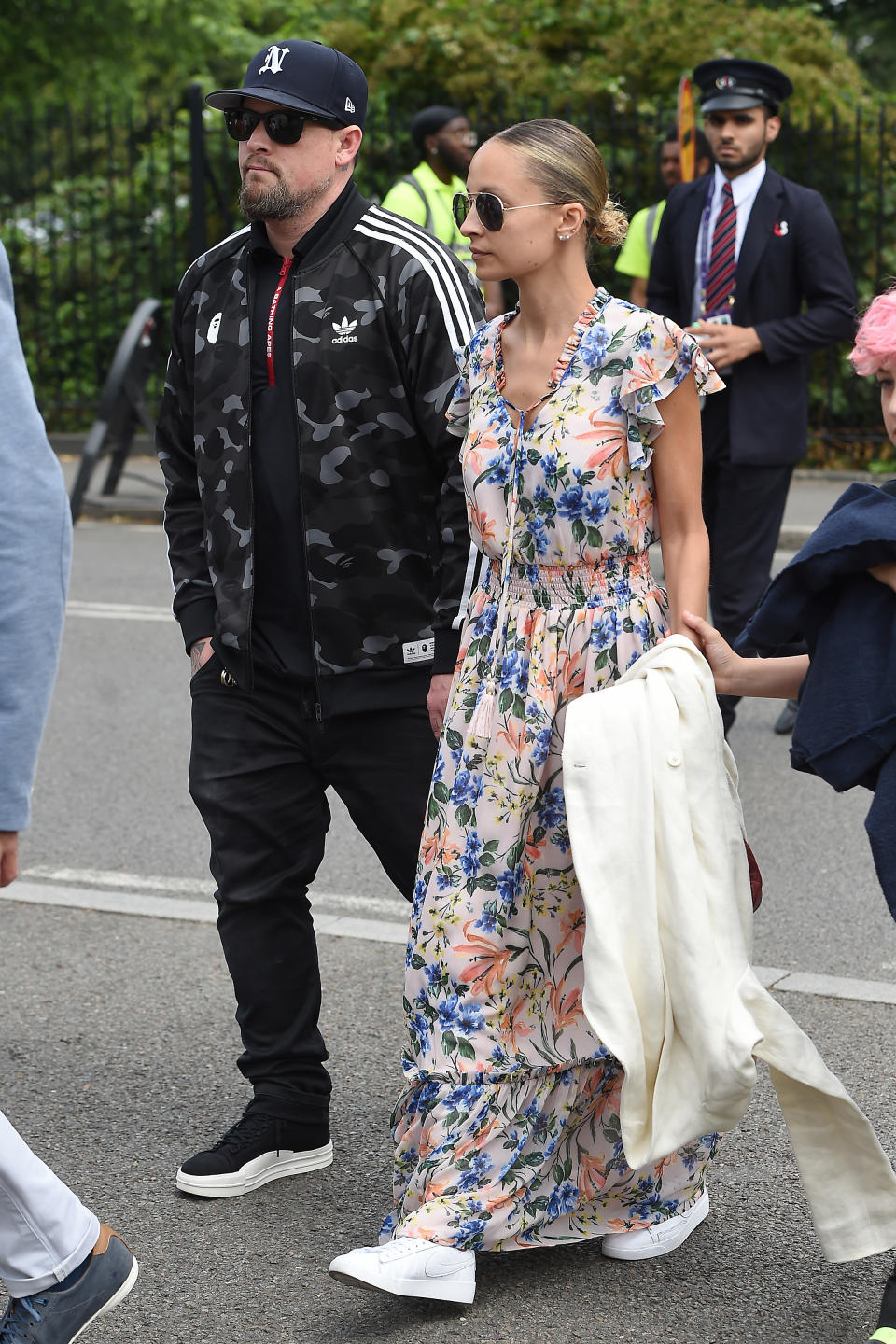 Day seven of Wimbledon 2019: Nicole Richie and Joel Madden