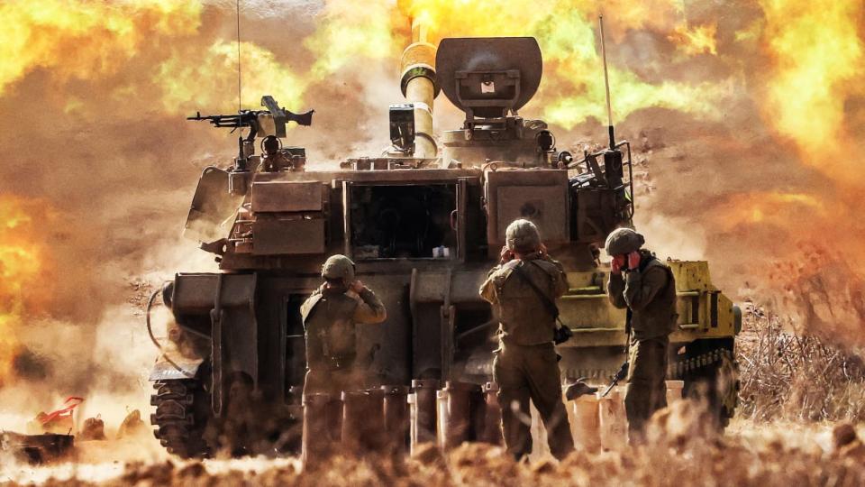 A photo including an Israeli army 