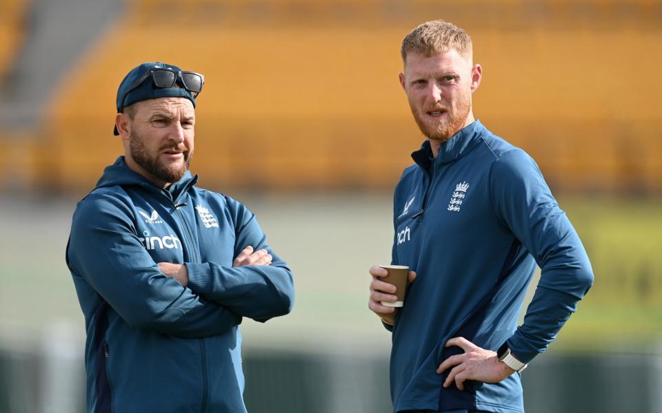 England coach Brendon McCullum and captain Ben Stokes/Brendon McCullum: Bazball needs refining after our confidence took a hit