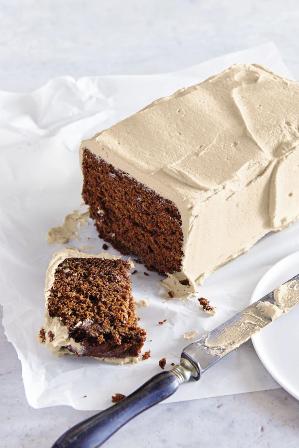 Outlaw Carrot Cake With Brown Sugar Butter Cream