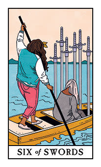 6 of Swords