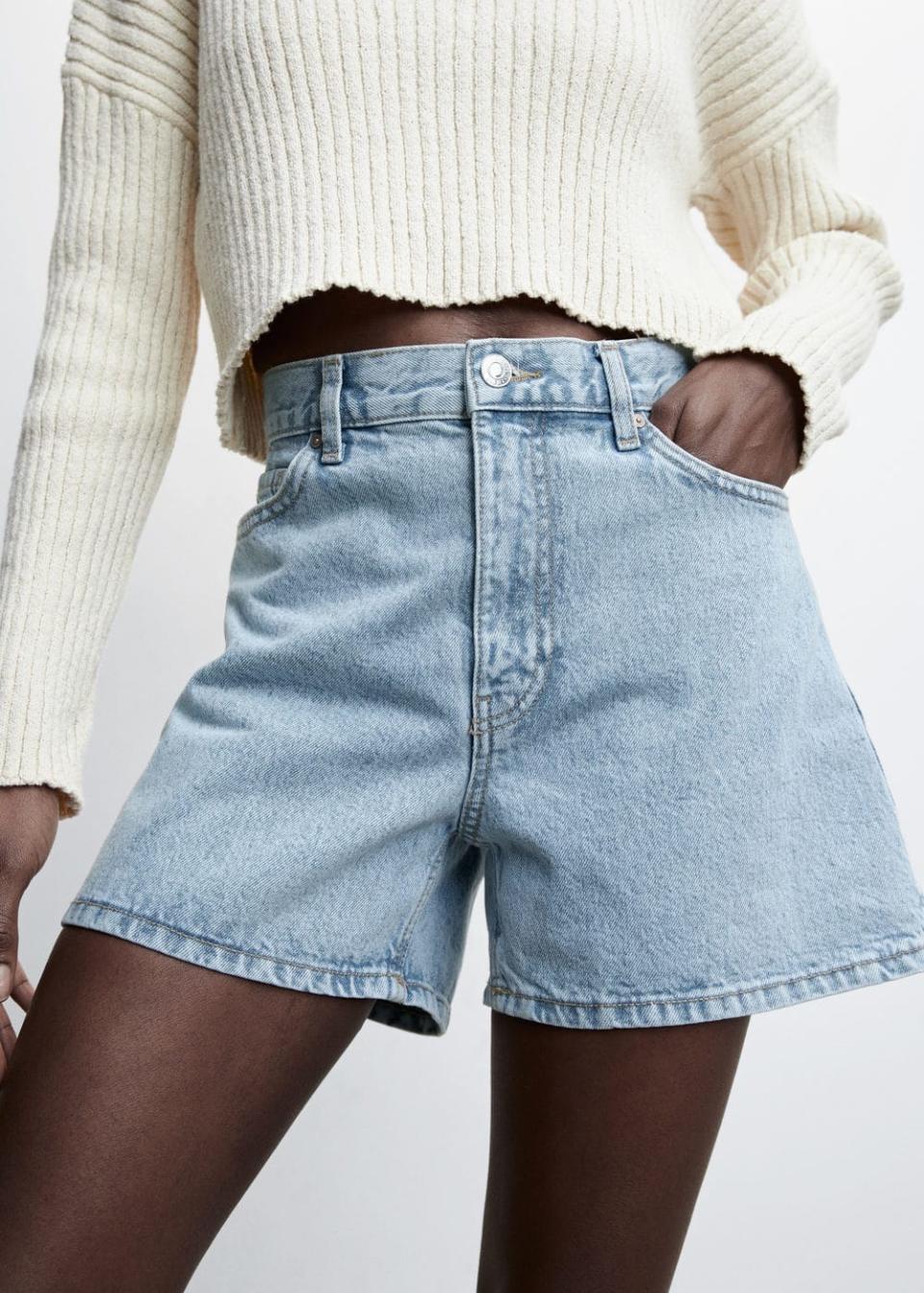 <p><a href="https://go.redirectingat.com?id=74968X1596630&url=https%3A%2F%2Fshop.mango.com%2Fus%2Fwomen%2Fshorts-denim%2Fhigh-waist-denim-shorts_47027878.html&sref=https%3A%2F%2Fwww.cosmopolitan.com%2Fstyle-beauty%2Ffashion%2Fg43991371%2Fcoastal-cowgirl-tiktok-trend%2F" rel="nofollow noopener" target="_blank" data-ylk="slk:Shop Now;elm:context_link;itc:0;sec:content-canvas" class="link ">Shop Now</a></p><p>High-Waist Denim Shorts</p><p>$49.99</p><p>mango.com</p>