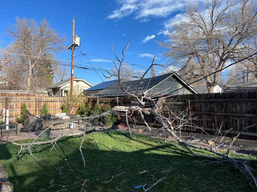 Sunday morning, West Metro Fire Rescue responded to a fire at a home in the 2500 block of Fenton Street in Edgewater after neighbors called reporting smoke. (West Metro Fire Rescue)