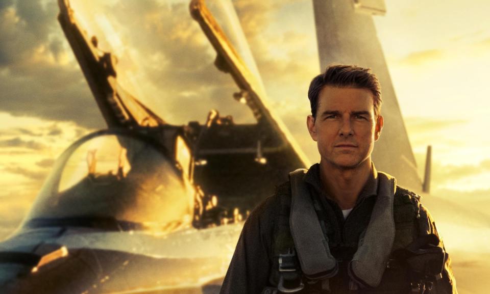 <p>Courtesy of Paramount</p><p>The second, long-awaited <em>Top Gun</em> movie might have come out last year, but does Maverick ever go out of style? With a white T-shirt, an olive flight jacket, blue jeans and aviator sunglasses, Tom Cruise stepped back into the role with ease, and you can do the same this year. </p>