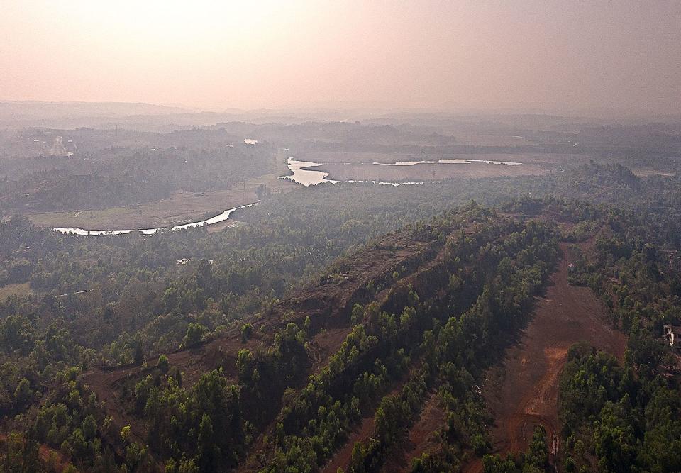 Mines are in catchment areas very close to surface water bodies.