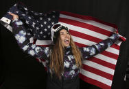 <p>U.S. Olympic Winter Games snowboarding big air / slopestyle hopeful Hailey Langland was the first woman to land a double cork in X-Games history. </p>