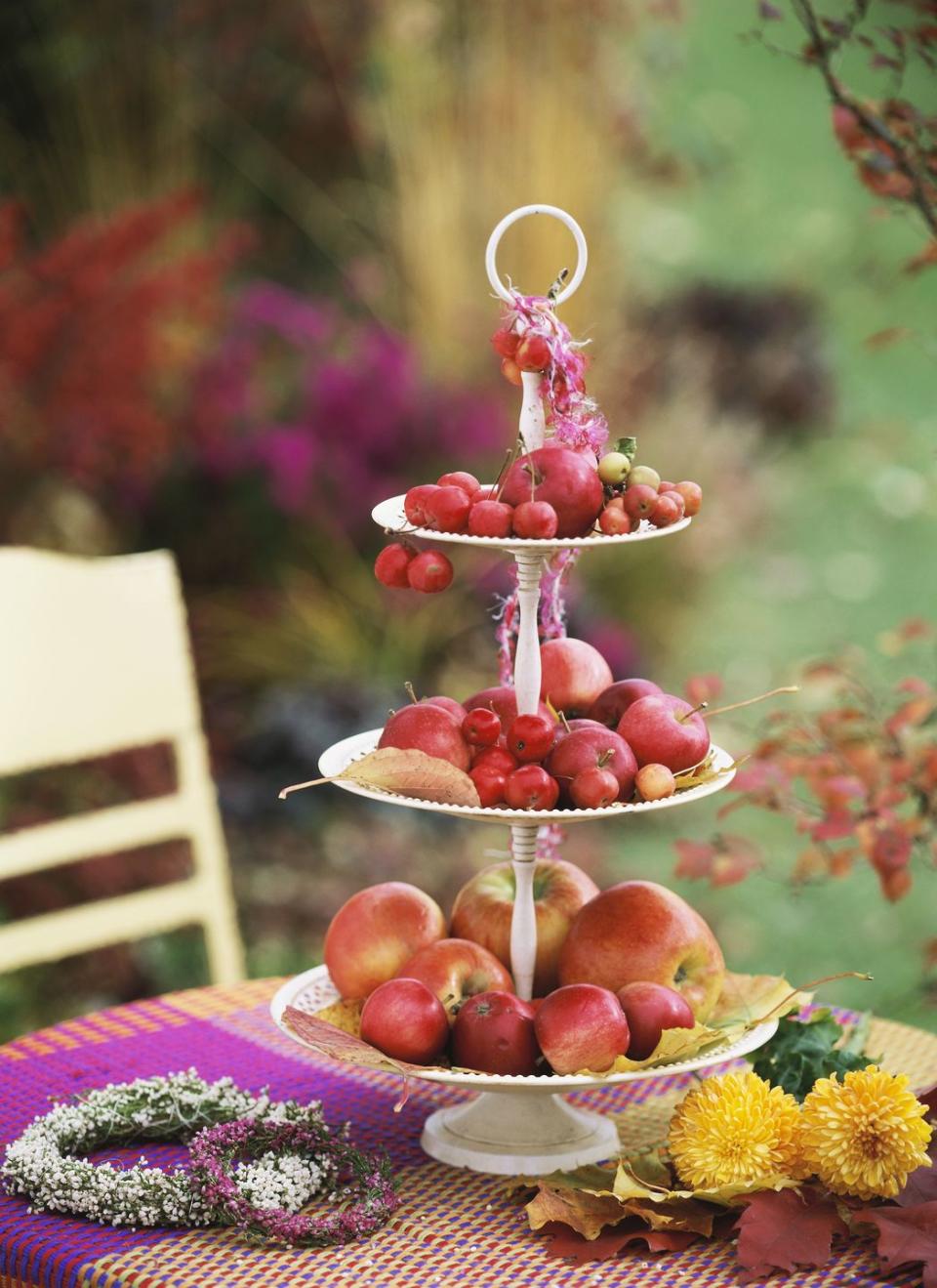 Three-Tiered Stand Decor