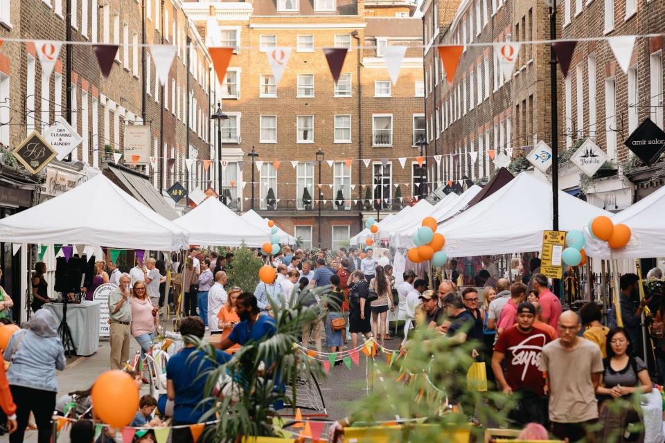 The Portman Marylebone Summer Street Party returns to New Quebec Street and Seymour Place on Thursday 18 July from 5pm, with a host of entertainment, floral and arts workshops inspired by popular stories, live music, plus food and drink from some of London’s best restaurants.Free to attend, this year’s event is inspired by the interesting stories behind the independent businesses in Portman Marylebone and the books that have defined generations.To celebrate this annual calendar highlight, the shops and restaurants of Portman Marylebone are offering readers the chance to win a getaway in stylish Marylebone this summer, plus a selection of gifts.The winner will receive: * An overnight stay in one of The Zetter Townhouse’s boutique hotel rooms * A haircut and blow dry at Mathew Alexander * A fragrance from luxury perfumer, Nicolaï * A 60 minute luxury Thai massage from Lemongrass Boutique Spa * A bottle of Vicenti Agostino Soave 2018 from fine wine purveyor, Philglas and Swiggot * A meal for two in one of London’s top vegetarian restaurants, The Gate * £50 to spend in premium independent beachwear store, PaolitaTo enter, log in or register then fill out the form below.For more information on the Portman Marylebone Summer Street Party, click here.Terms & Conditions: 18+. Promotion closes at 17.00 on Wednesday 10 July 2019. There is one prize consisting of: an overnight stay for two at The Zetter Townhouse in a standard room (valid for stays until September 2019, strictly subject to availability); a haircut and blowdry for one at Mathew Alexander (to the value of £72, must be redeemed by 31 December 2019); a Rose Pivoine Eau de Toilette fragrance from Nicolaï (30ml); a 60 minute Thai massage at Lemongrass Boutique Spa (to the value of £59, must be redeemed by 11 January 2020); a bottle of Vicenti Agostino Soave 2018 from Philglas and Swiggot; a voucher for a meal for two up to the value of £100 at The Gate (reservations must be made in advance and voucher must be quoted. Voucher is valid until 28 May 2020); a £50 voucher from Paolita. Experience elements of the prize are strictly subject to availability and blackout dates may apply. The winner will be the first entry selected at random after the closing date and will be contacted by 12 July 2019. The prize is non-transferable and there is no cash alternative. The organiser reserves the right to replace the stated prize(s) with prize(s) that they consider are of equivalent value. Some of the prizes will need to be collected or redeemed in store. Travel to and from the destinations listed above is not included in the prize. In the case of alcohol inclusion in the prize, this can only be consumed solely by adults over the age of 18. One online entry per person The Promoter shall use and take care of any personal information you supply to them as described in the Portman Marylebone privacy policy, which can be seen here: www.portmanmarylebone.com/privacy-policy.html in accordance with data protection legislation. By entering the Giveaway, you agree to the collection, retention, usage and distribution of your personal information in order to process and contact you about your Giveaway entry. The Promoter may pass entrants’ details to third parties and/or otherwise engage in third party providers in connection with this Giveaway where the third party is acting on the Promoter’s behalf for the purposes of administering this Giveaway and/or any subsequent publicity and/or as otherwise required by law. Usual promotion rules apply, see www.standard.co.uk/rules. For further information, please write to Customer Care, Evening Standard Limited, Northcliffe House, 2 Derry Street, London, W8 5EE. Promoter: Coverdale Barclay Limited, Second Floor, Magdalen House, 148 Tooley Street, London SE1 2TU.