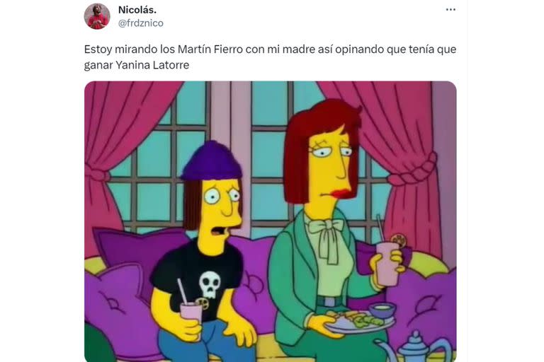 Los mejores memes de la entrega de los premios Martín Fierro 2023