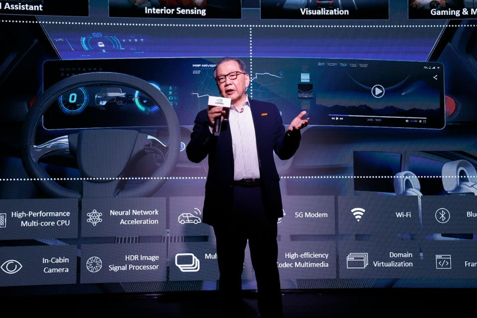 聯發科執行長蔡力行出席COMPUTEX展，大談未來汽車發展。廖瑞祥攝